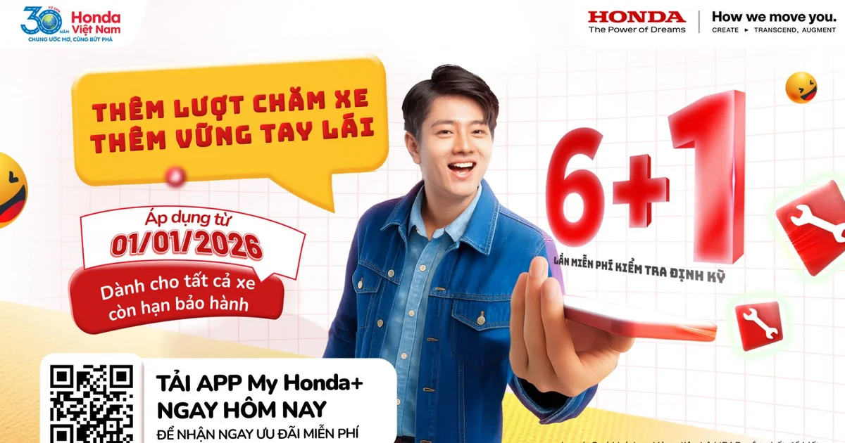Honda Việt Nam: Tăng cường bảo dưỡng, vững tay lái cùng My Honda+